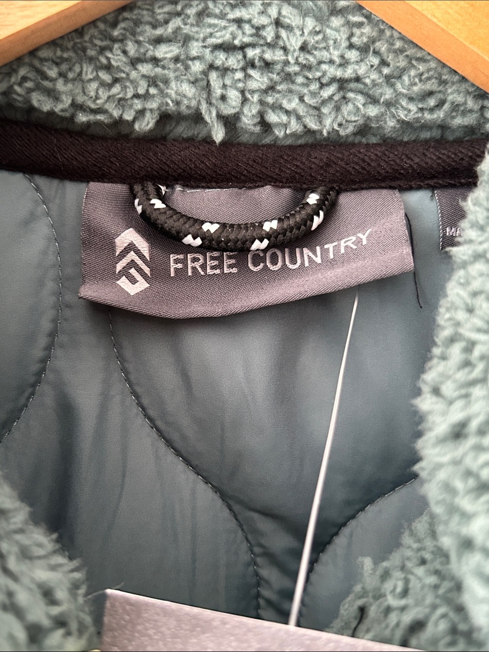 NWT Free Country Quilted Sierra Butter Pile Hybrid Jacket - Picture 4 of 14